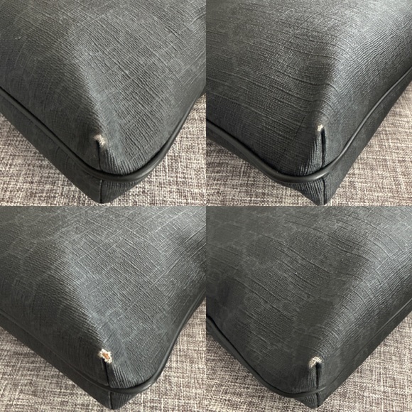 UNISEX 💯Authentic Gucci Supreme Coated Canvas Gg Messenger Crossbody Bag - Picture 9 of 16